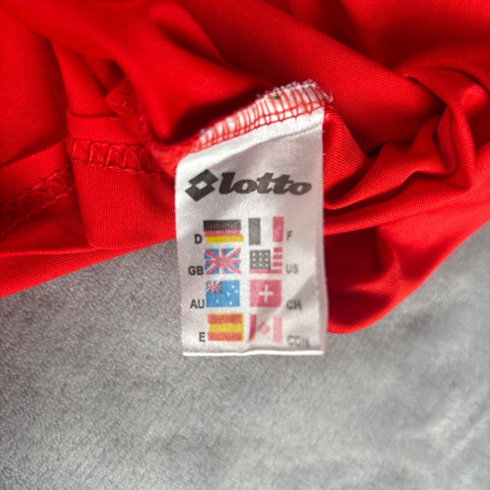 Lotto Costa‎ Rica National Soccer Team Jersey Red Blue Size S Men's Shirt - Picture 6 of 9